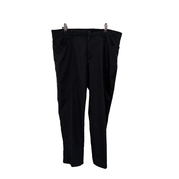 PGA Tour Black Pants Mens Size 34x30 - Picture 1 of 4